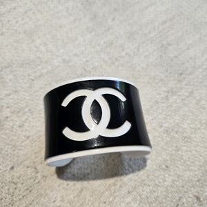 Unbranded Monochrome Logo Cuff Bracelet